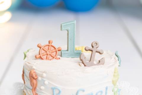 acompanhamento fotografia 12 meses trimestral 1 ano melhor leticia franco letícia smash the cake ensaio com bolo esmagando splash mundo bita fundo do mar'