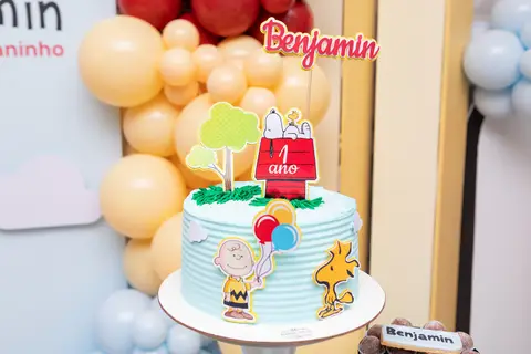 festa infantil 01 ano decoração brasilia df distrito federal book fotografo fotógrafa fotografa fotografia melhor leticia franco letícia snoopy charlie brown '