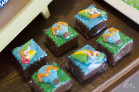 pão de mel mundo bita decoração 1 ano brasilia'