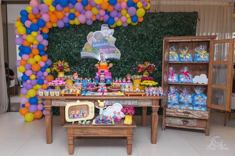 decoração mundo bita 1 ano brasilia'