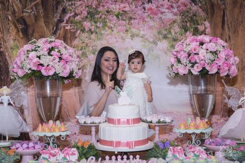 1 aninho ano festa infantil jardim das fadas'