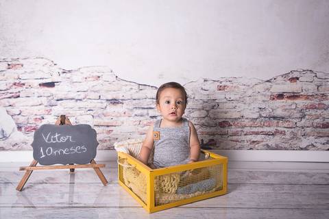 acompanhamento bebe book preço valor investimento brasilia df noroeste 10 meses fundo muro descascado vitor vestido macacão cinza prop amarelo cesto aramado ferro placa de meses'