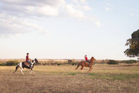 priscilla e rodolfo cavalos montados fazenda ensaio de casal book beijando e cavalos também correndo a cavalo'