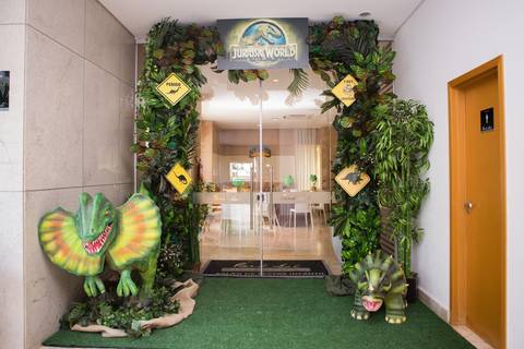 lua nova art e foto leticia amaral franco fotografia mundo dos dinossauros entrada'