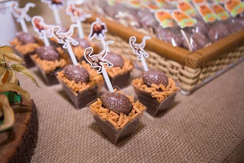 lua nova art e foto leticia amaral franco fotografia mundo dos dinossauros entrada doce docinho ovo de dinossauro chocolate'
