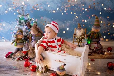 fotografo fotógrafo fotógrafa fotografa bebe acompanhamento brasilia df em casa ensaio na sua 6 meses ensaio de natal'