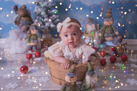 natal christmas baby bebe azul dourado vermelho 6 meses papai noel santa claus'