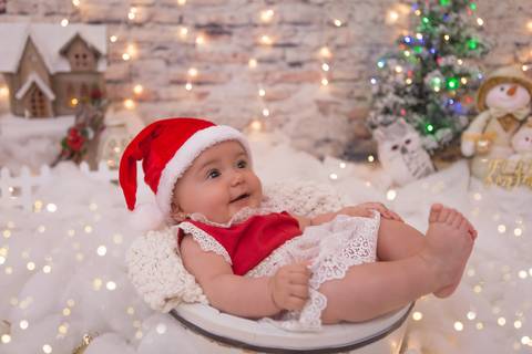 natal christmas baby bebe azul dourado vermelho 6 meses papai noel santa claus neve snow'