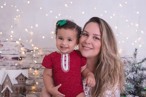 natal christmas baby bebe azul dourado vermelho infantil papai noel santa claus child children criança 1 ano 18 meses'