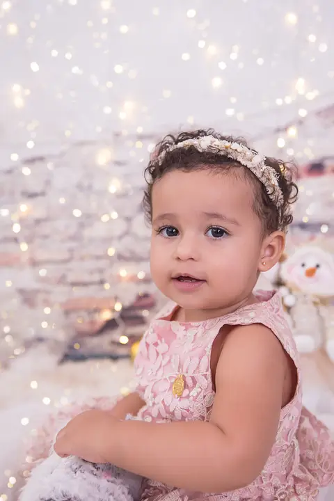 natal christmas baby bebe azul dourado vermelho infantil papai noel santa claus child children criança 1 ano 18 meses'