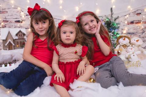 natal christmas baby bebe azul dourado vermelho infantil papai noel santa claus child children criança 5 anos 1 ano'