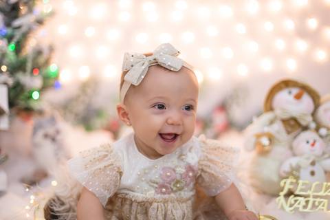 natal christmas baby bebe azul dourado vermelho infantil papai noel santa claus child children criança 7 meses'