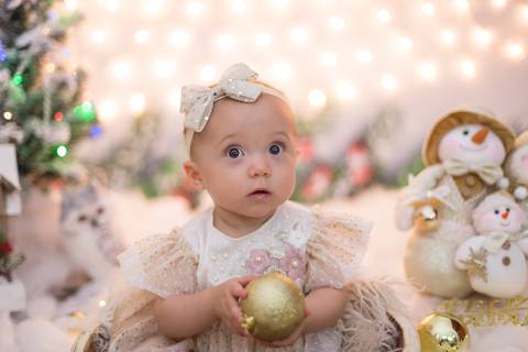 natal christmas baby bebe azul dourado vermelho infantil papai noel santa claus child children criança 7 meses'