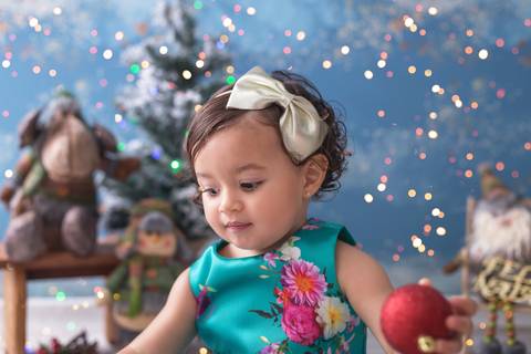 natal christmas baby bebe azul dourado vermelho infantil papai noel santa claus child children criança 5 anos 1 ano'