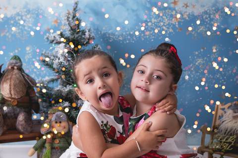 natal christmas baby bebe azul dourado vermelho infantil papai noel santa claus child children criança 5 anos 1 ano 3 anos gêmeas gemeas gêmeos gemeos'