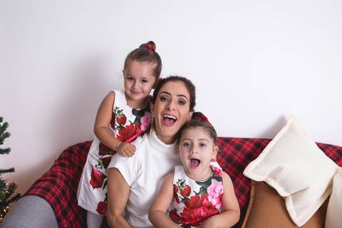 natal christmas baby bebe azul dourado vermelho infantil papai noel santa claus child children criança 5 anos 1 ano 3 anos gêmeas gemeas gêmeos gemeos'