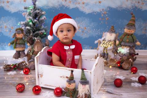 ensaio de natal christmans baby bebe letícia franco fotografia lua nova art e foto brasília brasilia df'