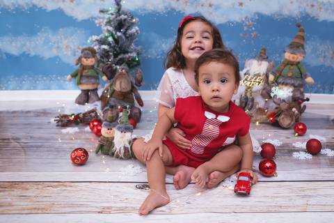 ensaio de natal christmans baby bebe letícia franco fotografia lua nova art e foto irmãos irmã irmão siblings brasília brasilia df'