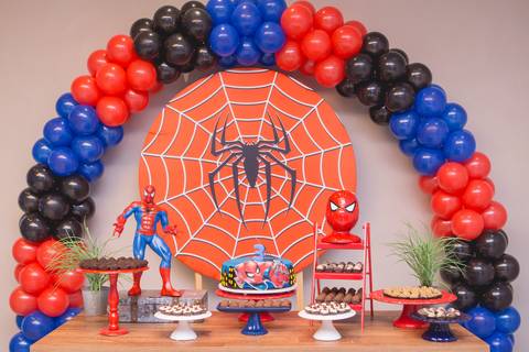 festa infantil 03 anos decoração brasilia brasilia df distrito federal book fotografo fotógrafa fotografa fotografia melhor leticia franco letícia lua nova art arte foto homem aranha spider man '