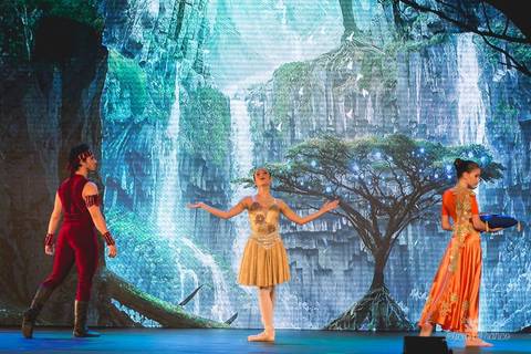 Regina corvello bailarinas fotografadas pela fotografa Letícia Franco no Lago SUl em Brasília DF teatro oi espetaculo Sylvia'