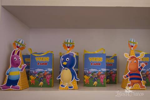 decoração backyardigans festa infantil registrado pela fotografa especialziada leticia franco fotografia brasilia df'