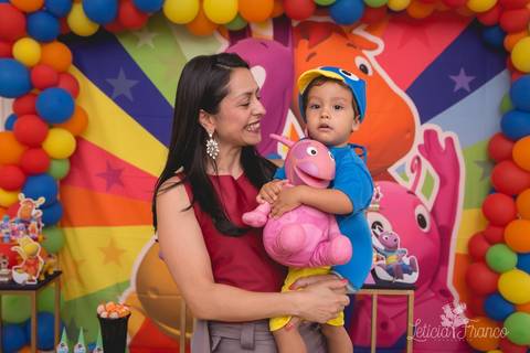 decoração backyardigans festa infantil registrado pela fotografa especialziada leticia franco fotografia brasilia df mãe pablo'