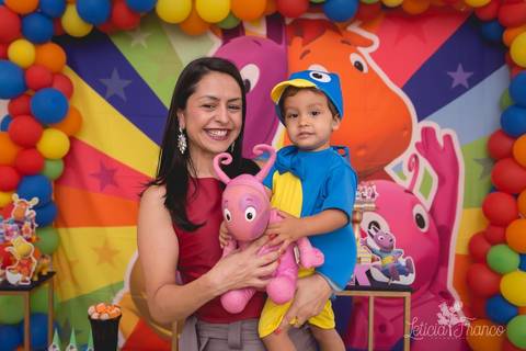 decoração backyardigans festa infantil registrado pela fotografa especialziada leticia franco fotografia brasilia df pablo mãe'