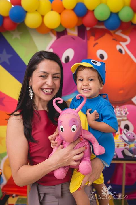 decoração backyardigans festa infantil registrado pela fotografa especialziada leticia franco fotografia brasilia df pablo mãe'