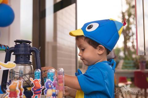 decoração backyardigans festa infantil registrado pela fotografa especialziada leticia franco fotografia brasilia df fantasia pablo'