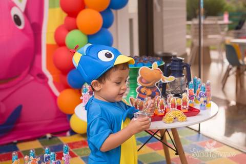decoração backyardigans festa infantil registrado pela fotografa especialziada leticia franco fotografia brasilia df pablo fantasia'