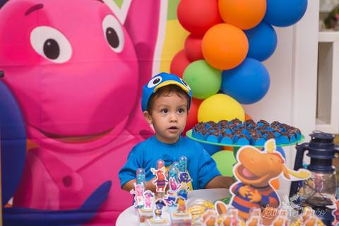 decoração backyardigans festa infantil registrado pela fotografa especialziada leticia franco fotografia brasilia df pablo fantasia'