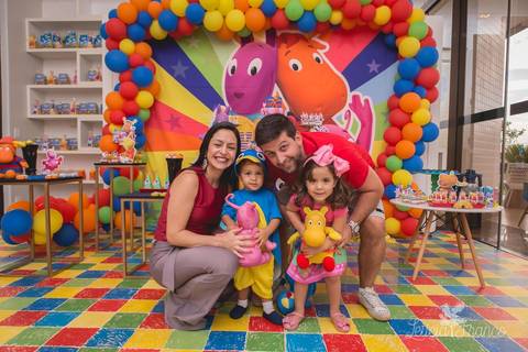 decoração backyardigans festa infantil registrado pela fotografa especialziada leticia franco fotografia brasilia df familia'