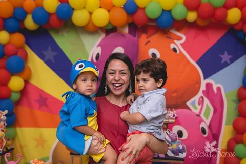 decoração backyardigans festa infantil registrado pela fotografa especialziada leticia franco fotografia brasilia df mãe primo'