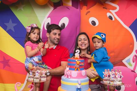 decoração backyardigans festa infantil registrado pela fotografa especialziada leticia franco fotografia brasilia df parabéns'
