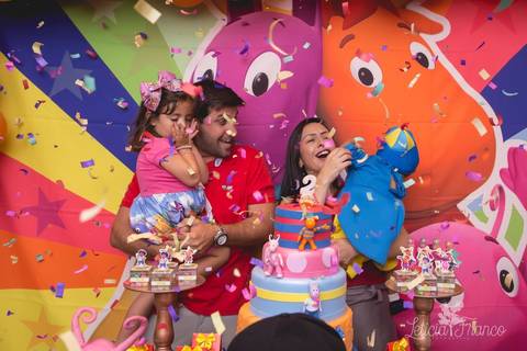 decoração backyardigans festa infantil registrado pela fotografa especialziada leticia franco fotografia brasilia df susto'