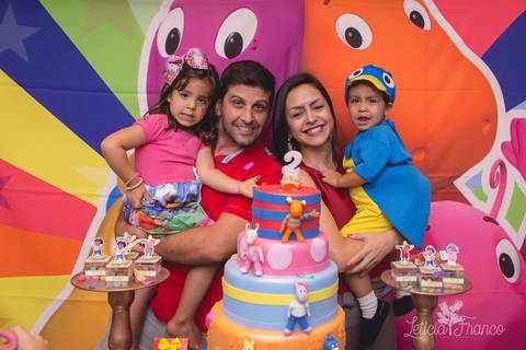decoração backyardigans festa infantil registrado pela fotografa especialziada leticia franco fotografia brasilia df família'