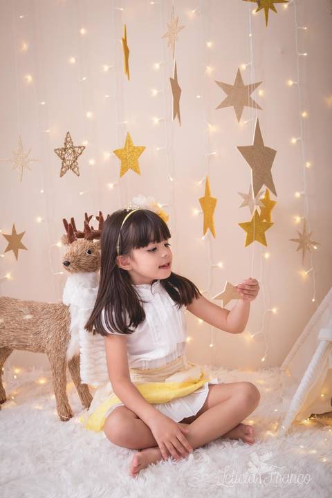estrelas bebê touca de papai noel 2019 brasilia df registrado pela fotógrafa letícia franco branco familia sofia'