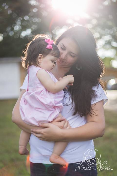 mamãe com baby bebe ensaio externo 9 meses'