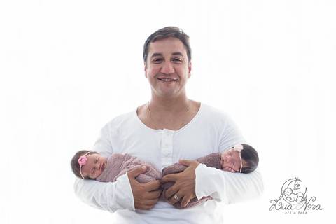 pai papai de gemeas gemeos twins session newborn brasilia df'