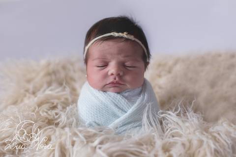 pose do saco de babata ensaio newborn'