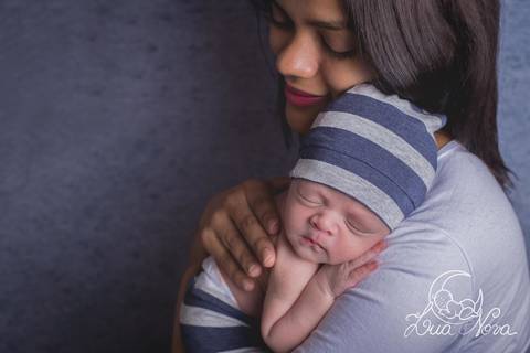 newborn recém nascido com mamãe em brasília'