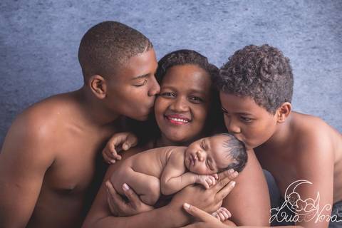 newborn família brasilia'