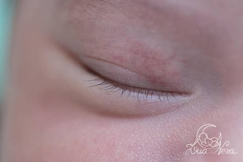 detalhe cílios olhos ensaio newborn recem nascido brasilia'