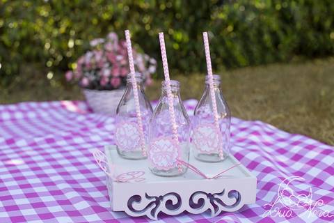 decoração garrafinhas smash the cake'