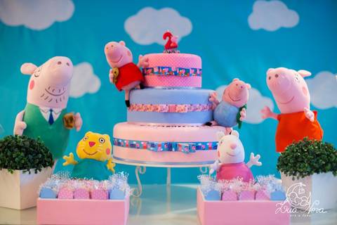 bolo peppa pib brasilia'