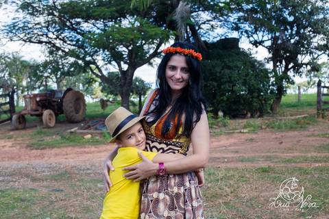 tia e sobrinho ensaio familia formosa brasilia'