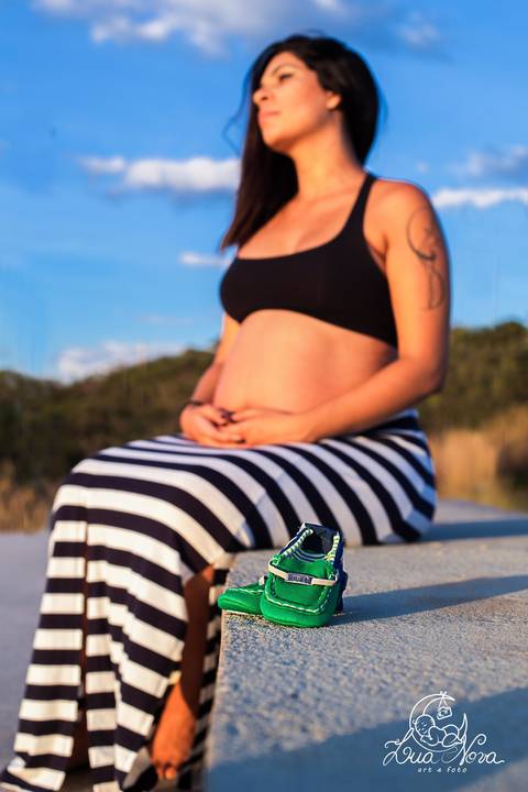 mamae pensativa ermida e sapatinho'