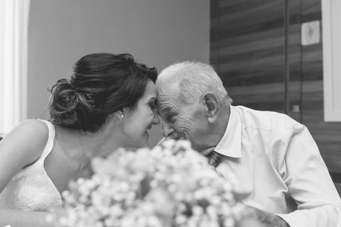 noiva com vô brasilia'