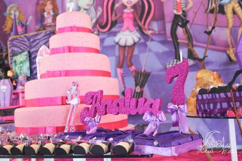 vela de 7 anos da mosnter high festa infantil brasilia trakinagem'