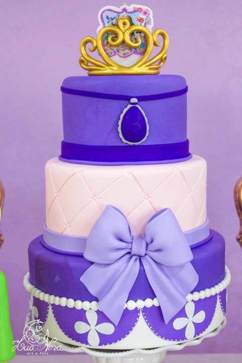 bolo princesa sofia festa infantil brasilia'